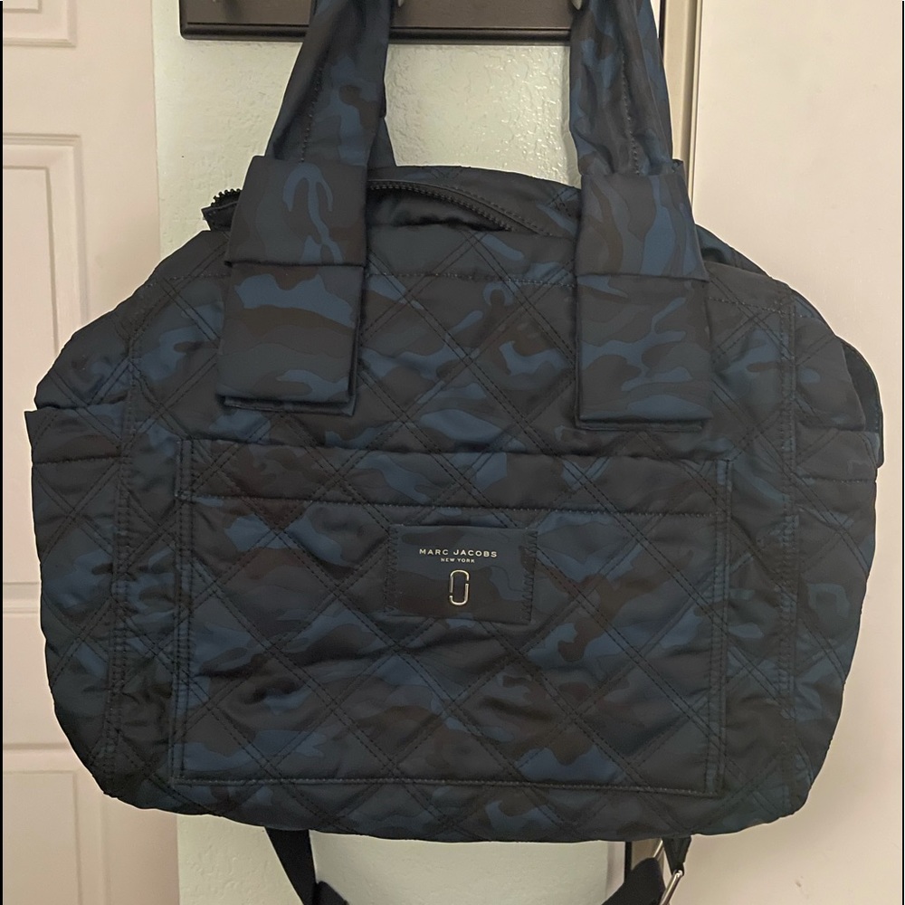Marc jacobs camo diaper bag